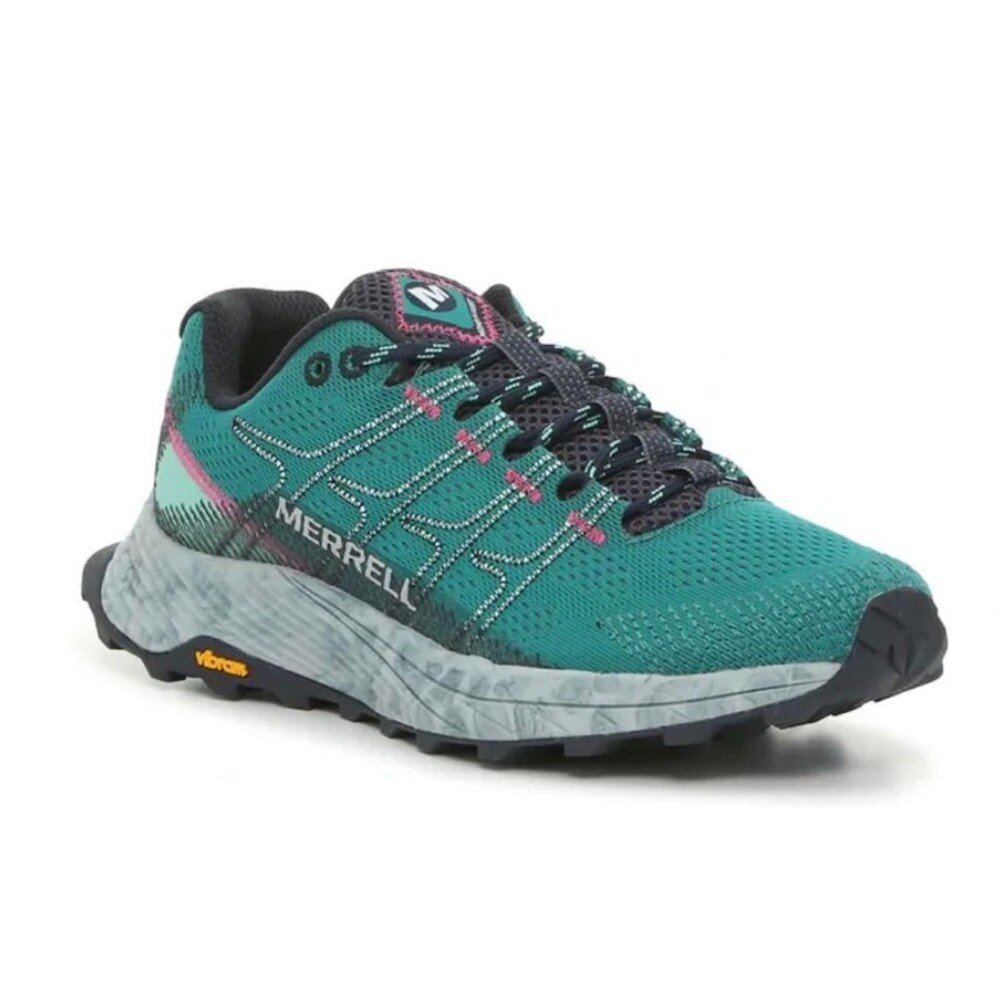 Merrell Moab Flight Womens Trail Running Comfort Shoes Vibram J066814 Size 5.5